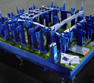 白車(chē)身焊接總成檢具、鈑金件檢具、汽車(chē)檢具